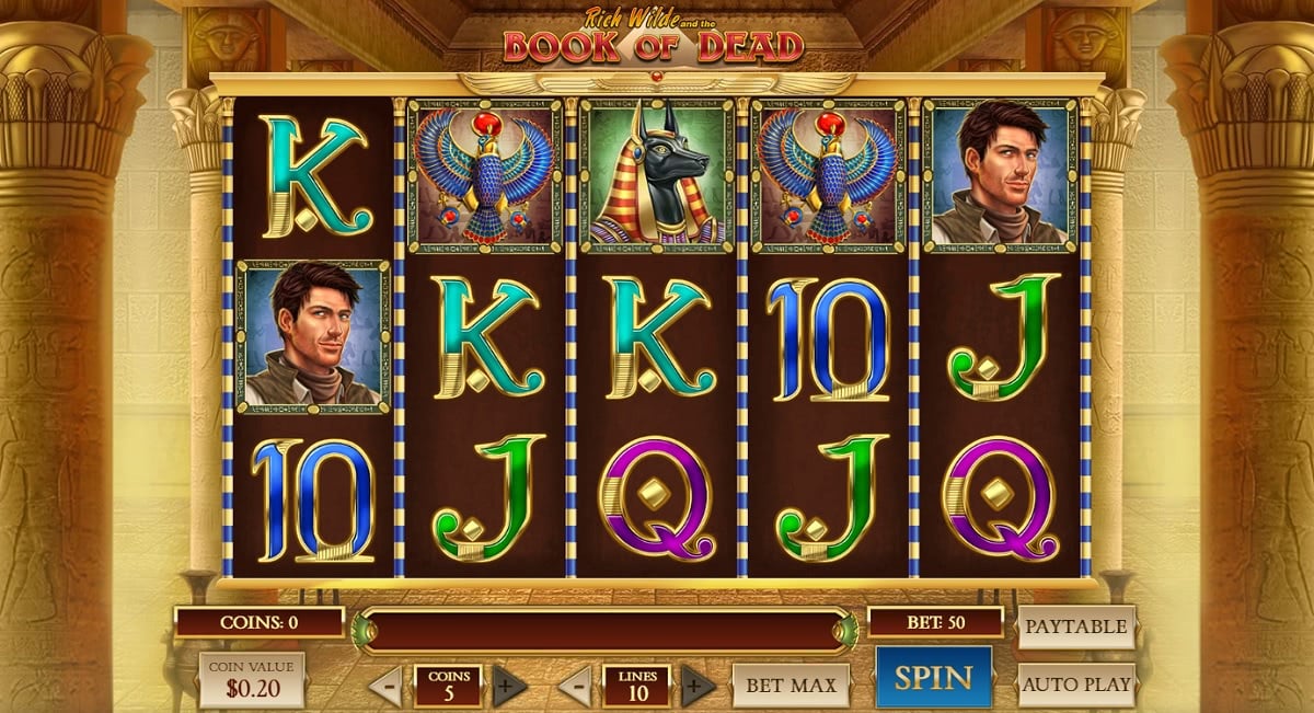 top pokie new zealand book of dead