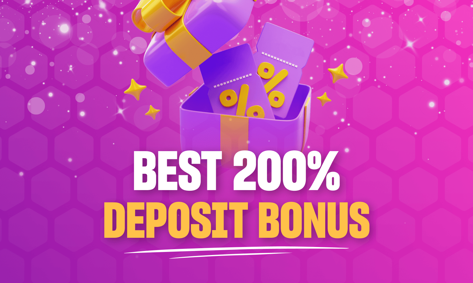 best 200% match bonus