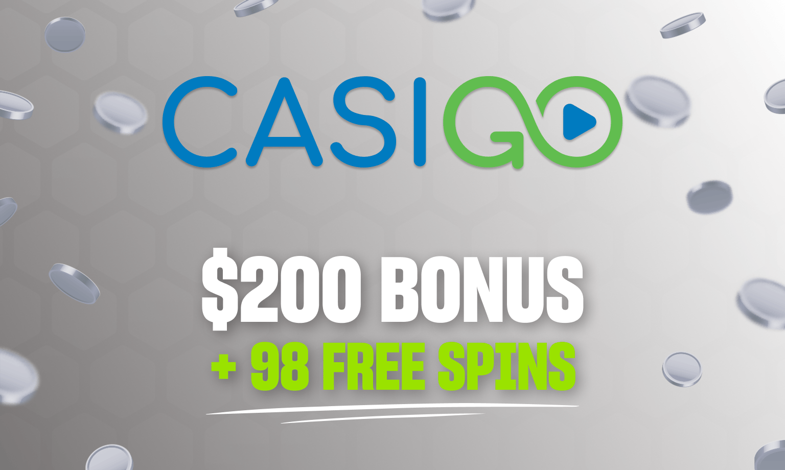casigo $200 bonus + 98 free spins